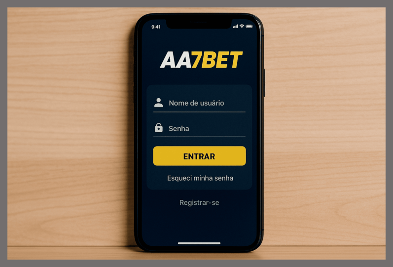 Não Perca tempo, o rRgistro na site AA7BET